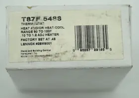 T87f-5488 Honeywell Lennox T87f 5488 Thermostat Heating And Cooling New In Box