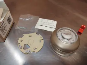 T87f3038 Honeywell Gold T87f 3038 Round Heating-cooling Thermostat