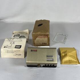 Honeywell Ta42a1021 Nos Vintage Thermostat Home Decor Art Deco Ta42j 1012 1