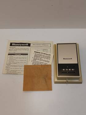 Honeywell Tbb2a Vintage And D Thermostat