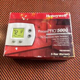 Honeywell Th522d1029 Focuspro 5000 Premier Digital Thermostat - White New