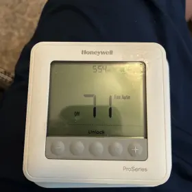 Th622ou2000 Honeywell Two Proseries Program Thermostat Model Pre-owned Great