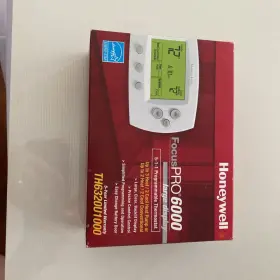 Th632u1000 Honeywell Pro 6000 5 In 1 Programmable Thermostat Nib