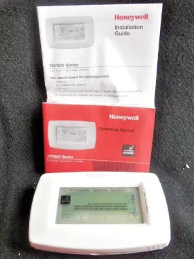 Th7000 Honeywell Series Touchscreen Programmable Thermostat With Manual