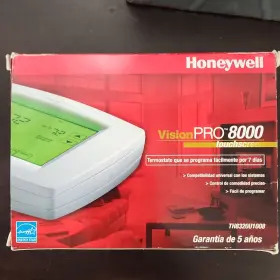 Th8320-gibson Honeywell Visionpro Programmable Digital Thermostat White
