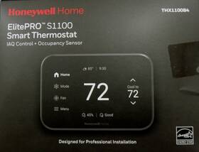 Honeywell Thx1100b4 Elite Pro S1100 Smart Thermostat With Outdoor Wired Sensor