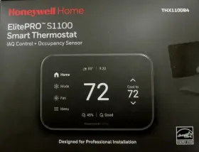 Thx1100b4 Honeywell Elite Pro S1100 Smart Thermostat With Outdoor Wired Sensor