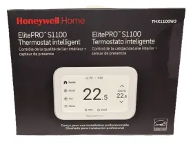 Thx1100w3 Honeywell New Elitepro S1100 Smart Thermostat 5 Inch Touchscreen In White