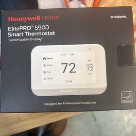 Honeywell Thx900w1 Home Elitepro S900 Smart Thermostat 3h/2c Programmable Touchscreen