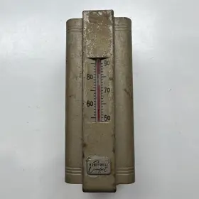 Tm81g1x90a1 Honeywell Vintage 1950s Comfort Hvac Thermostat Art Deco - Untested/for Parts
