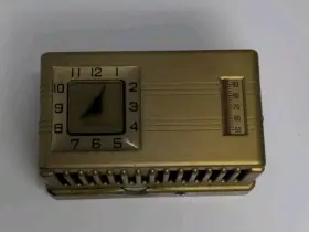 Tm850aici Honeywell Vintage 1950 S Chronotherm Clock Thermostat Wall Mount Untested B2