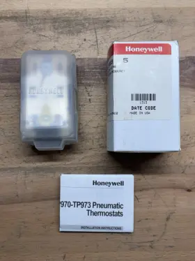 Tp971a2003 Honeywell New Pneumatic Thermostat Direct Acting 60-90 F Day Night