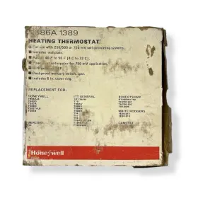 Ts86a-1389 Honeywell Vintage Heating Thermostat 86a1389 For Self-operating Systems
