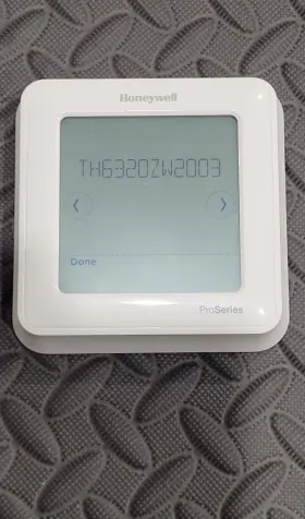Tw6320zw2003 Honeywell Pro Series Thermostat