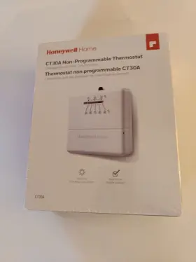 Vt30a Honeywell Home Non-programmable Thermostat Heat Furnace