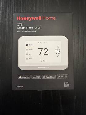 Honeywell X7bwf1w Home X7b Programmable Thermostat X7bwf1w/w - New
