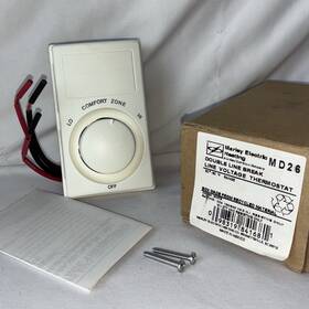 House Of Marley 50f-80f Electric Heating Md26 Double Line Break Voltage Thermostat
