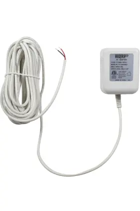 Hqrp 8877732209232 Ac Adapter Transformer For Nest Ring Doorbell Thermostat C-wire 25ft White Cable