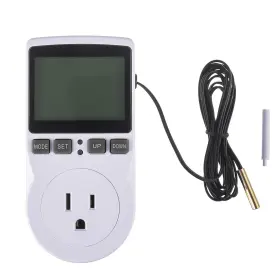 Huarew 791162826354 110v Digital Temperature Controller Lcd Screen Heating Cooling Thermostat Ou