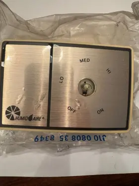 H389-2 Humidaire Humid Aire Humidistat Model H-389 Wall Mounting Old Stock