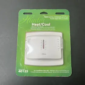 40135 Hunter Electronic Thermostat Heat/cool Model New Sealed Fast Shipping