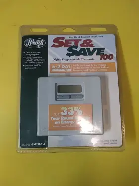 44100a Hunter New Set And Save 100 Digital Programmable Thermostat Model