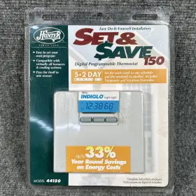 44150 Hunter Digital Programmable Thermostat Model Set And Save 150 New / Sealed