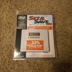 44200 Hunter Set And Save 5 1 Digital Programmable Thermostat New In Pkg