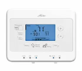 Hunter Home Comfort 049694443786 44378 7-day Digital Programmable Thermostat