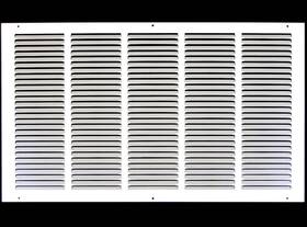 Hvac Premium Cecominod091692 25ftft X 16ftft Duct Opening Flat Stamped Steel Return Air Grille