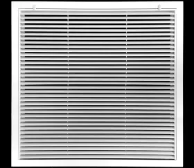 Rg2020al Hvac Premium 20 Inch X Aluminum Return Grille - Easy Air Flow Linear Bar Filter