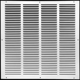 Rg2424 Hvac Premium Fba-1 24ftft X Duct Opening Flat Stamped Steel Return Air Grille