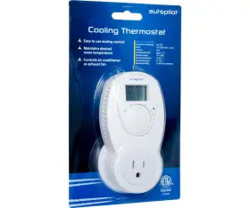 Hydrofarm 638104019279 Autopilot Apcsc Cooling Thermostat Digital Display Fan And Ac Control