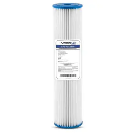 Hydronix-spc-45-2010 Hydronix Spc-45-2010 Pleated Water Filter Whole House Commercial Industrial W
