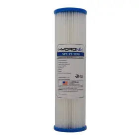 Spc-25-1010 Hydronix Universal Whole House Sediment Pleated Water Filter Was