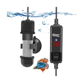 Hg-031 Hygger Small Aquarium Betta Heater Submersible Fish Tank 10... Fast Ship