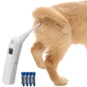 Vt-01 Hzran Pet Accurate Fever Detection Thermometer Animal Temperature Monitor Fast Re