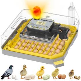 Ibkinxx 607606286038 Incubator For Hatching Eggs-48 Egg Capacity Auto Turner And New Preci