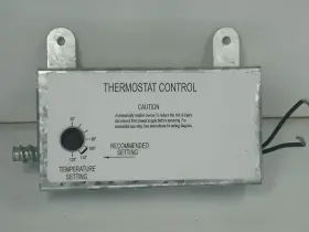 Ilg-002t Iliving Ilg002t Fan Thermostat Control Box For Attic Gable Ventilator Untested