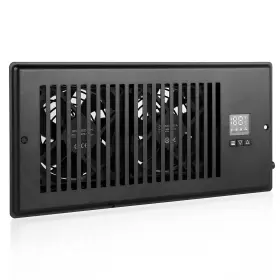 Infinipower 840166249659 10 Inch Register Booster Fan With Thermostat High Velocity Venti