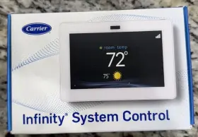 Systxccwic01-c Infinity New Carrier Programmable System Control Wifi Alexa-black