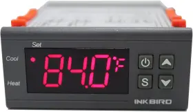 Inkbird 705353947872 Dual Stage Dv 12v Digital Temperature Controller Fahrenheit Thermostat H