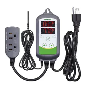 1100w Inkbird 705701511540 Controlador De Temperatura Digital Termostato Salida 2 Etapas Sensor