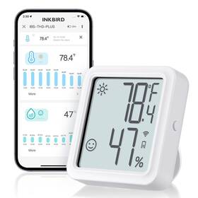 Inkbird Us-ibs-th3-plus-wifi Wifi Thermometer Hygrometer Indoor Temperature Sensor Ibs-th3-plus W