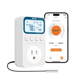 Inktem Ink-c236t-us Wifi Plug In Thermostat Outlet Temperature Controlled Space He