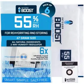 B55a62o Integra Boost - 55% Rh Level 67 Gram Size Two-way Humidity Control Pack