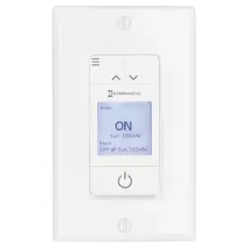 St700w Intermatic 313098887898 Ascend Standard 15 Amp 7day Indoor Programmable In-wall Timer With Auto Dst