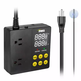 Glctrlheatcool15 Ipower Professional Digital Heating And Cooling Temperature Controller 1875w
