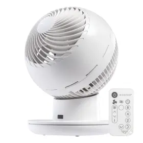 594343 Iris Ohyama Usa Woozoo Air Circulator Fan With Remote Oscillating 8 Speeds 82ft M