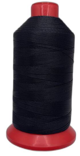 Item4ever Tex70n Black Bonded Nylon Sewing Thread V-69 T70 1500 Yard Heavy Duty For Outdoor U